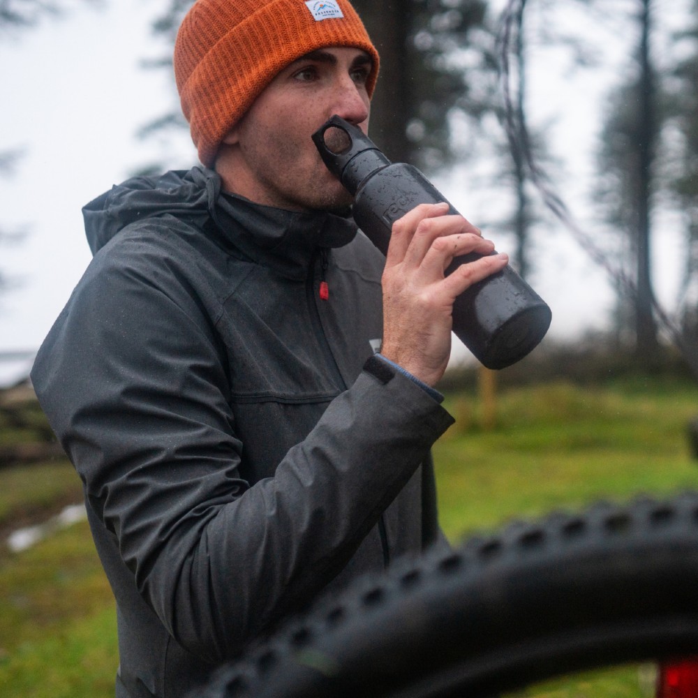 Red Insulated Water Bottle Vacuum Thermal Flask