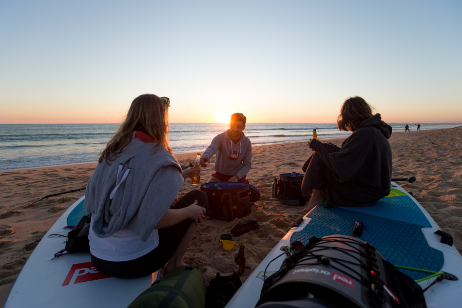 Red Luxury Towelling Change Robe Dressing Dry Towel