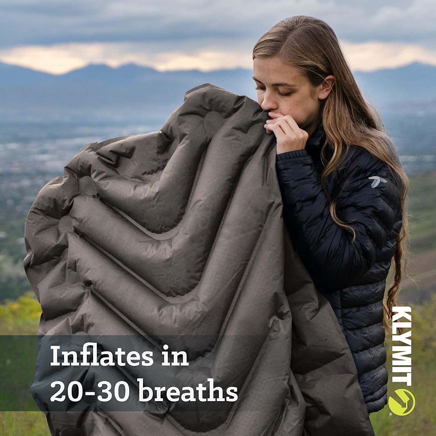 Klymit Static V Luxe Airbed Inflatable Camping Mattress