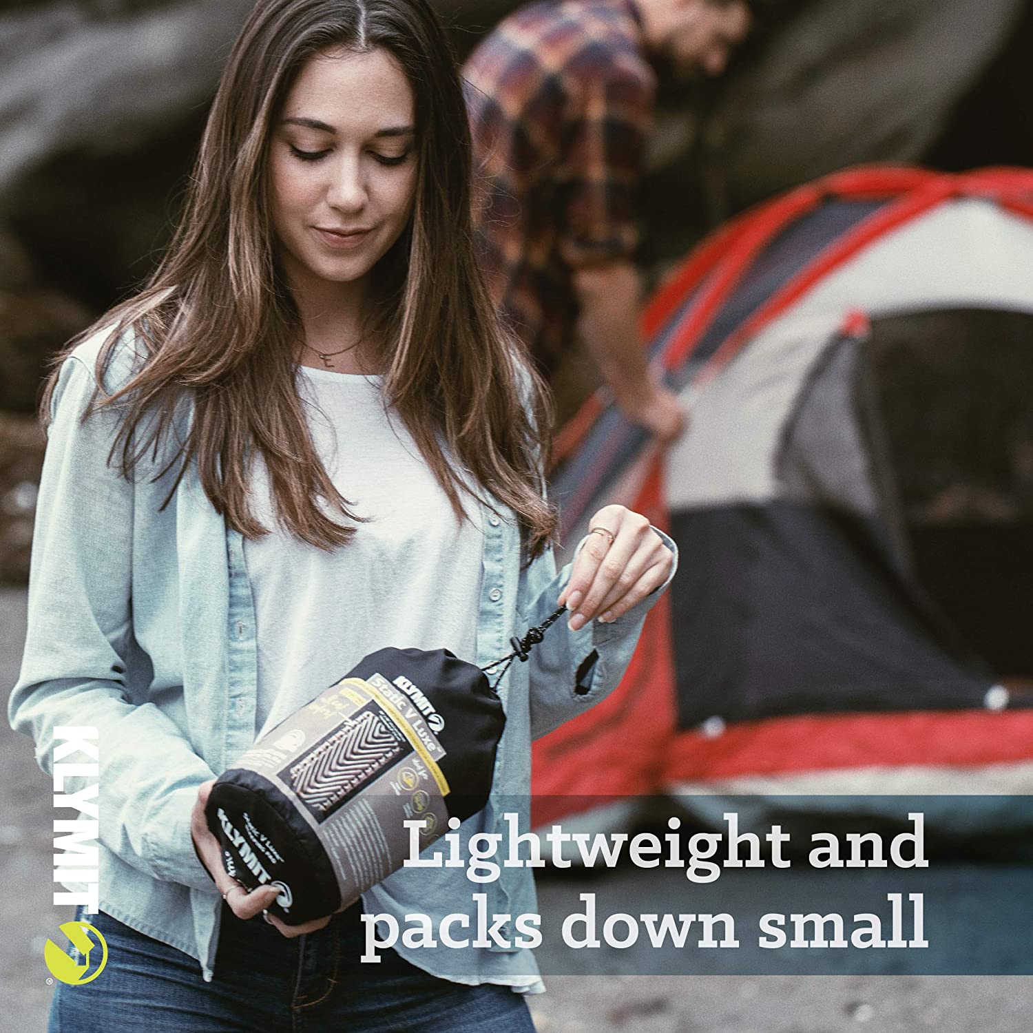 Klymit Static V Luxe Airbed Inflatable Camping Mattress