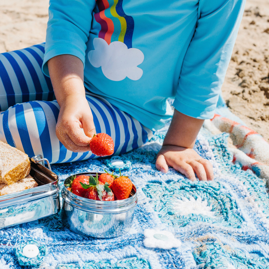 Elephant Box Screw Top Canister Stainless Steel Food Container