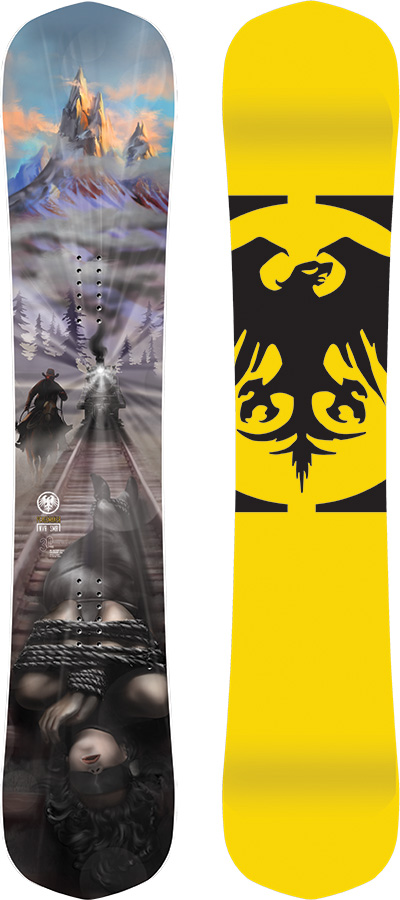 Never Summer Peacemaker Hybrid Camber Snowboard