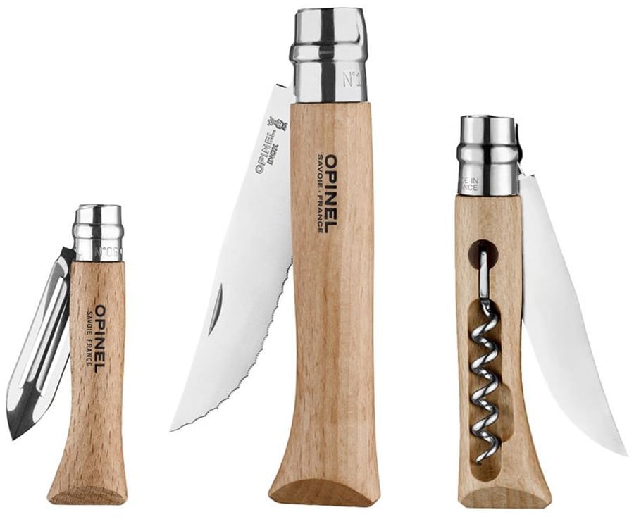 Opinel Nomad Cooking Kit Camp Kitchen Knife Set