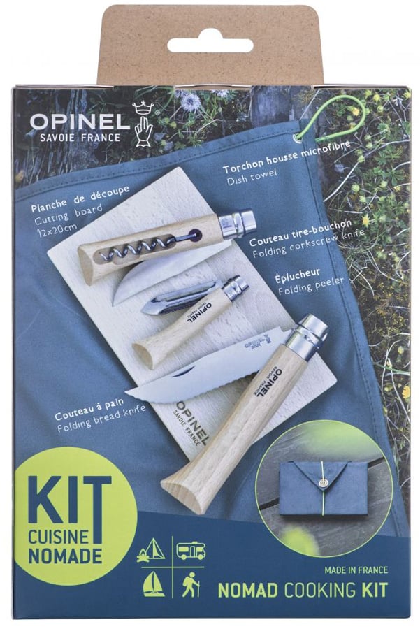 Opinel Nomad Cooking Kit Camp Kitchen Knife Set