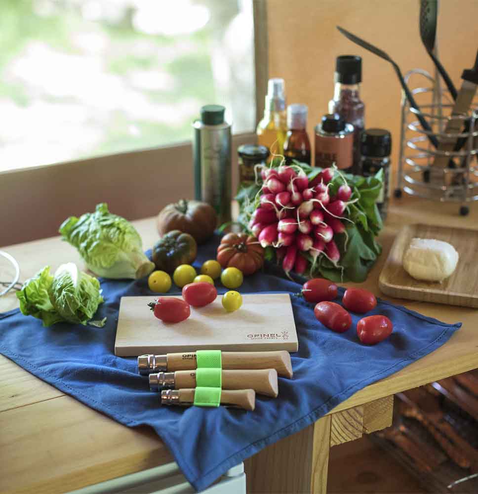 Opinel Nomad Cooking Kit Camp Kitchen Knife Set