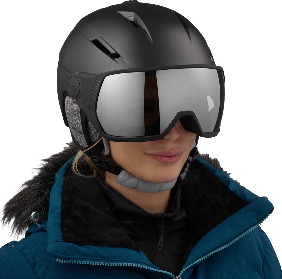 Salomon Icon2 Visor Women's Snowboard/Ski Helmet