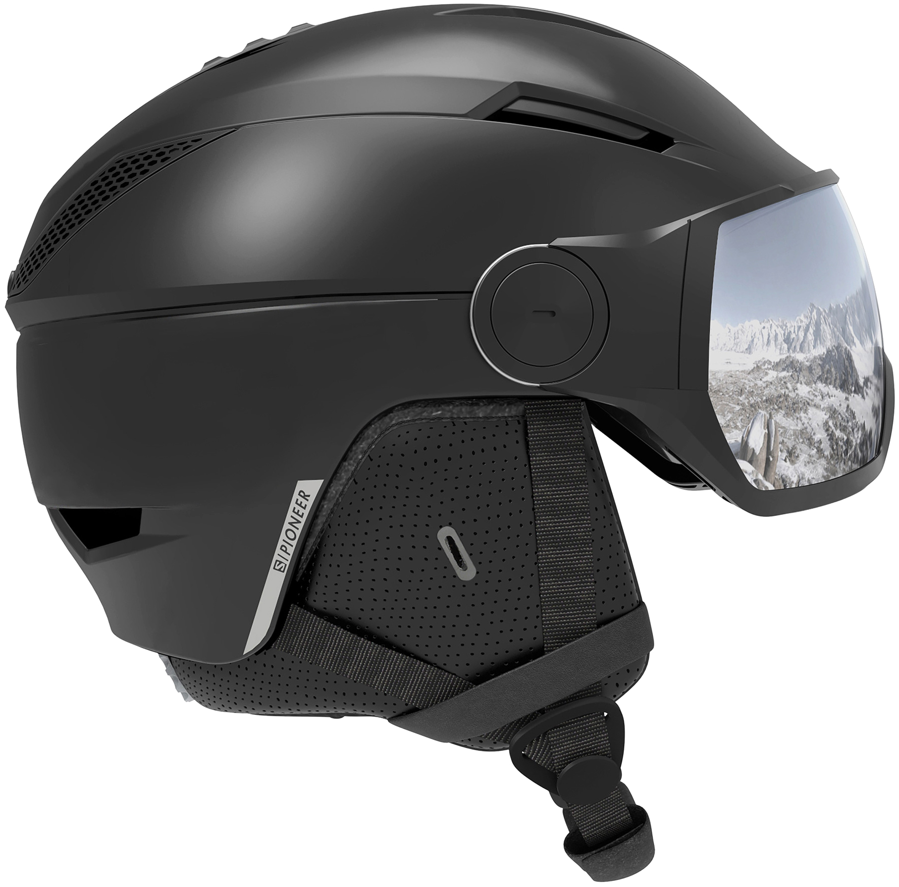 Salomon Pioneer Visor Snowboard/Ski Helmet