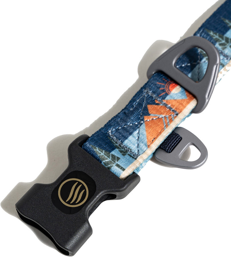 United By Blue Woven Dog Collar Webbing Pet Collar