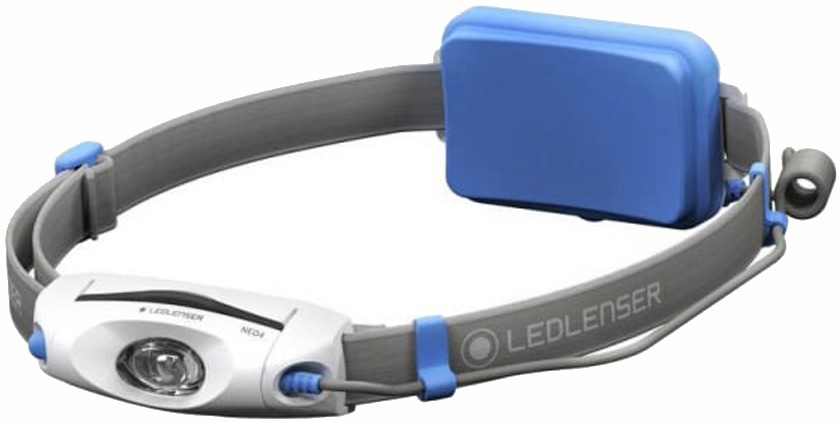 Ledlenser NEO4 Headlamp IPX7 Lightweight Running Head Torch