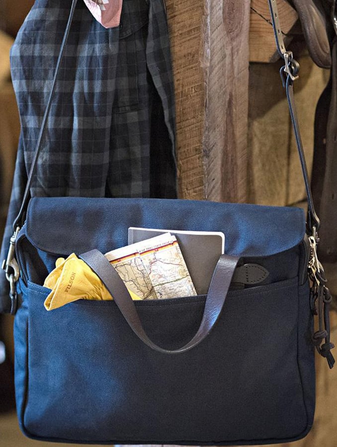 Filson Rugged Twill Original Briefcase Shoulder Bag