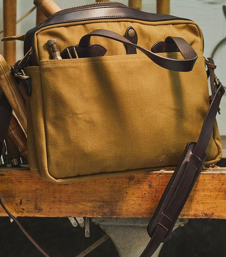 Filson Rugged Twill Original Briefcase Shoulder Bag