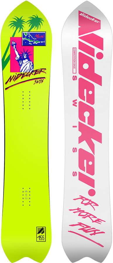 Nidecker Liberty Hybrid Camber Snowboard