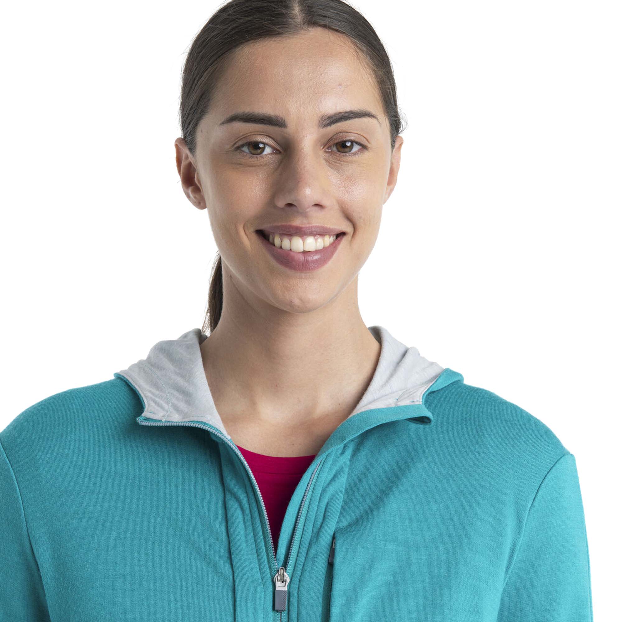 Icebreaker Quantum III Women's Long Sleeve Zip Hood