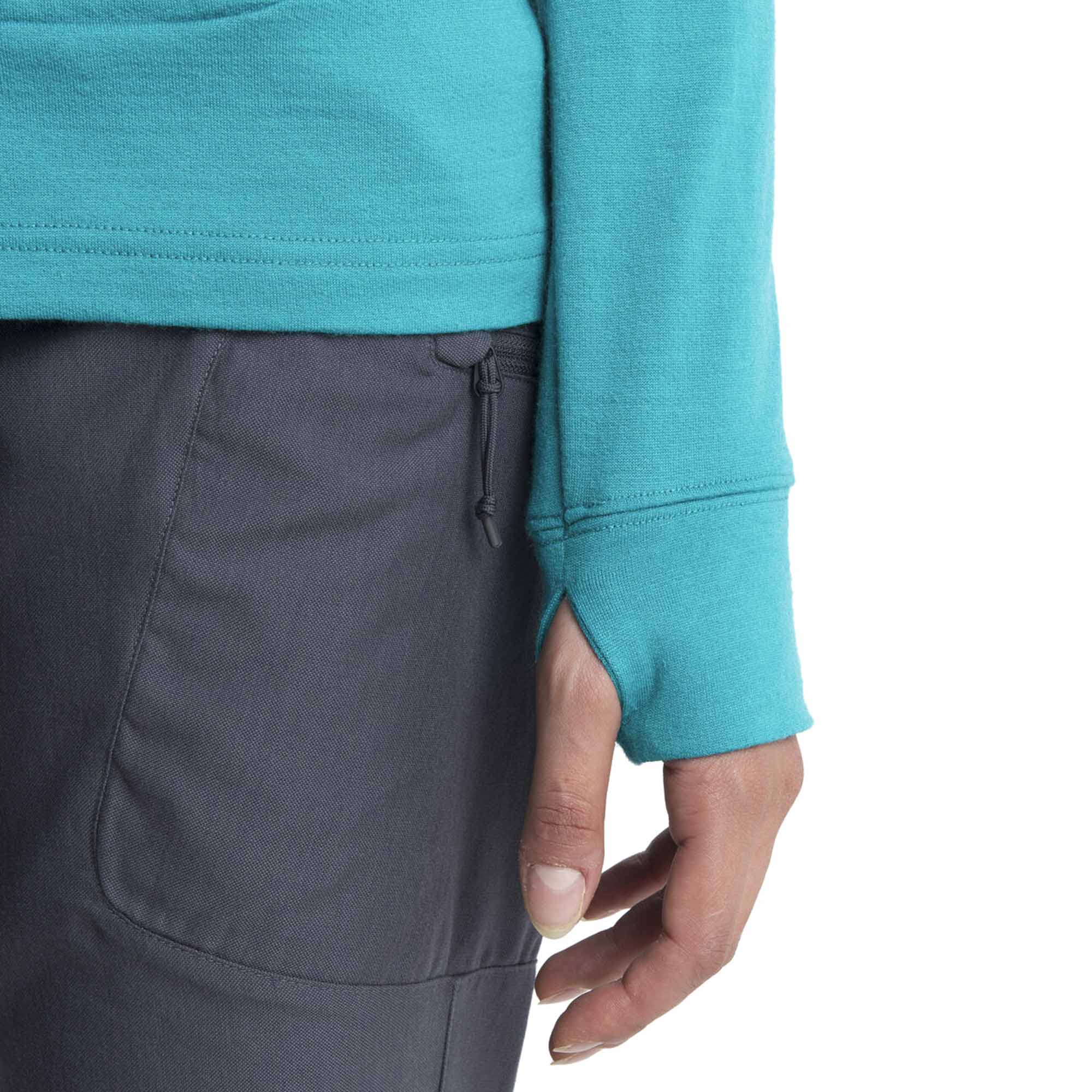 Icebreaker Quantum III Women's Long Sleeve Zip Hood