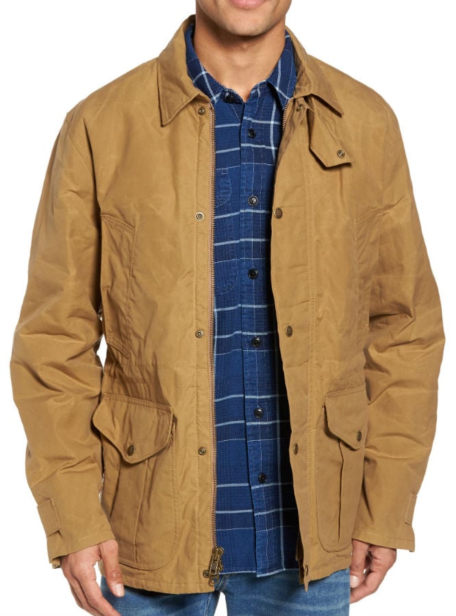 waxed jacket filson polson field jacket review