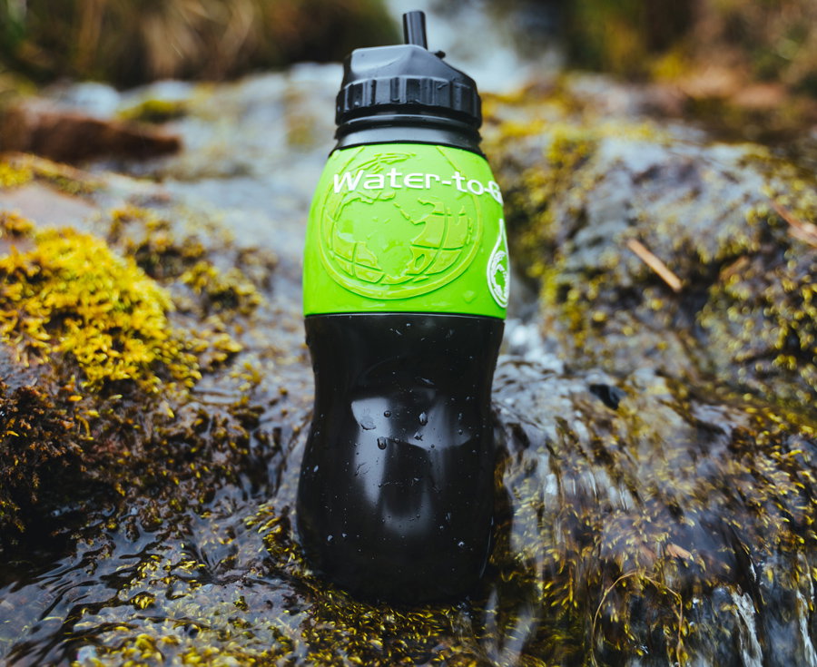 Water-To-Go Pro Bottle Set Travel Water Filter Bundle