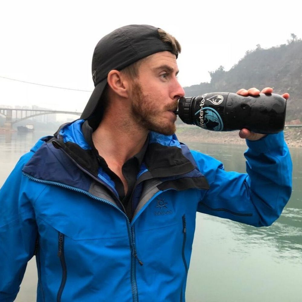 Water-To-Go Pro Bottle Set Travel Water Filter Bundle