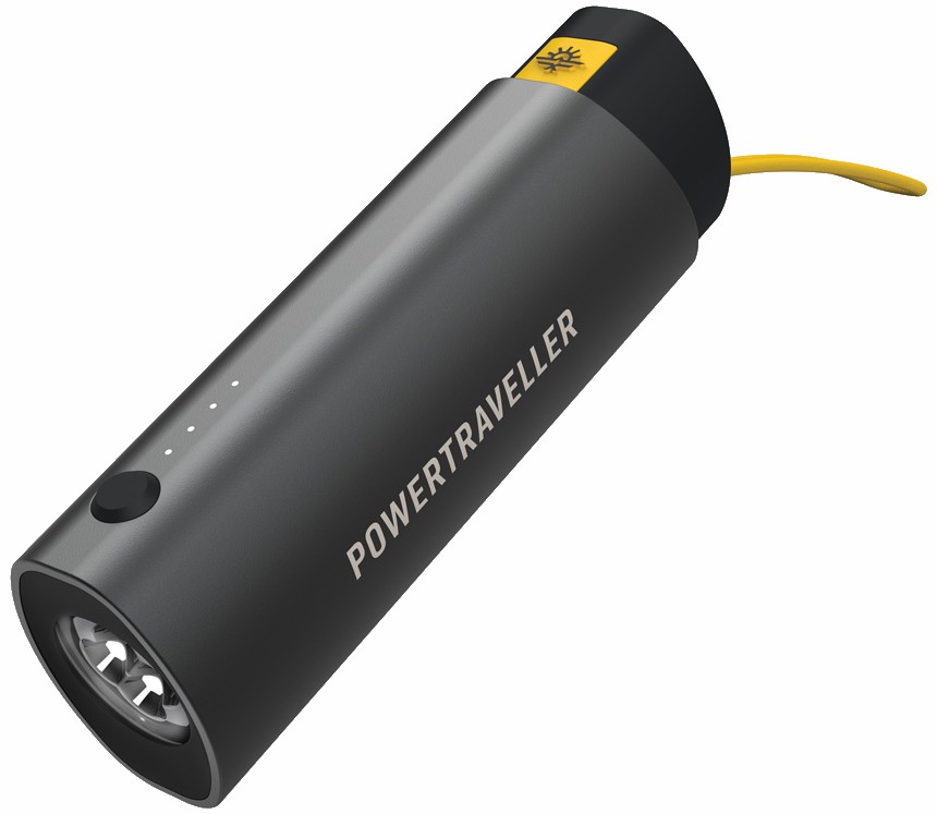 PowerTraveller Merlin 15 Compact Power Bank + Torch