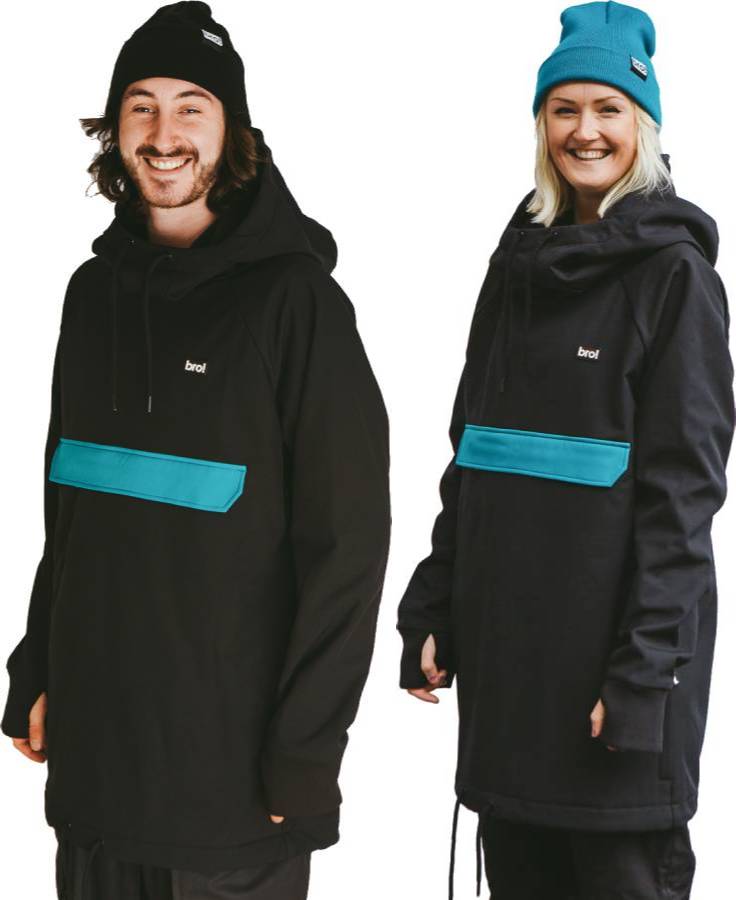 bro! Shredshell Ski/Snowboard Hoodie