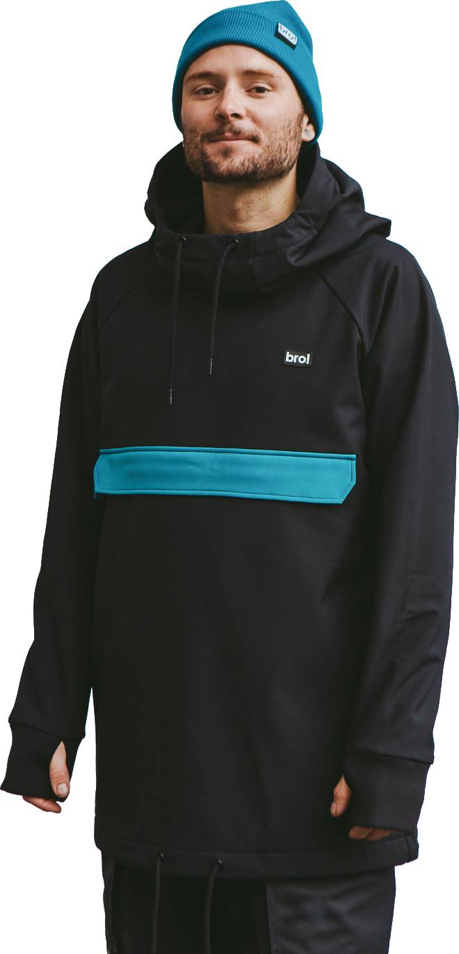 bro! Shredshell Ski/Snowboard Hoodie