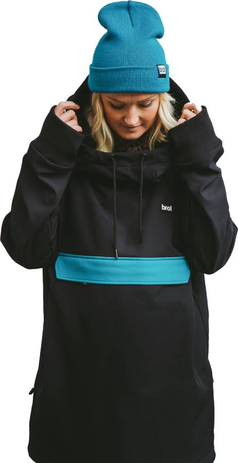 bro! Shredshell Ski/Snowboard Hoodie