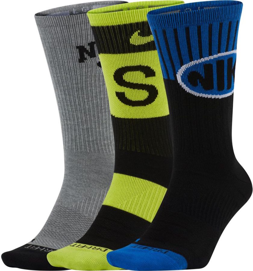 Nike SB 3 Pack Everyday Max Lightweight Crew Socks
