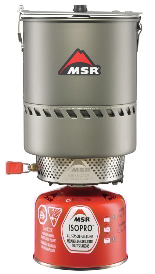 MSR Reactor Stove System 4-Season Hiking Stove