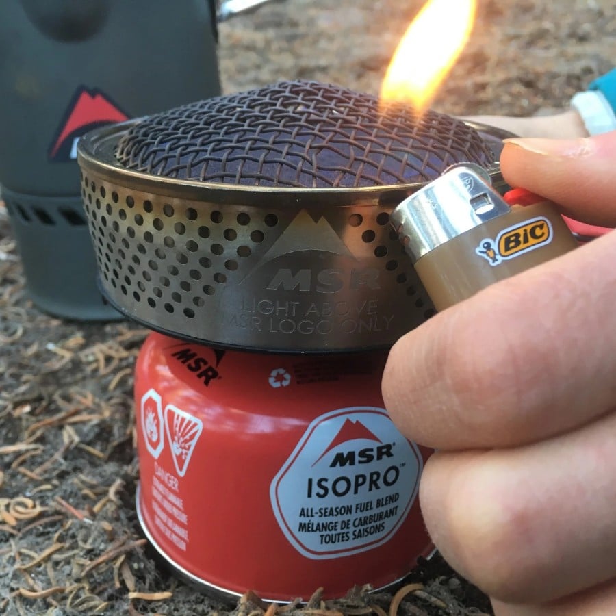 MSR Reactor Stove System 4-Season Hiking Stove