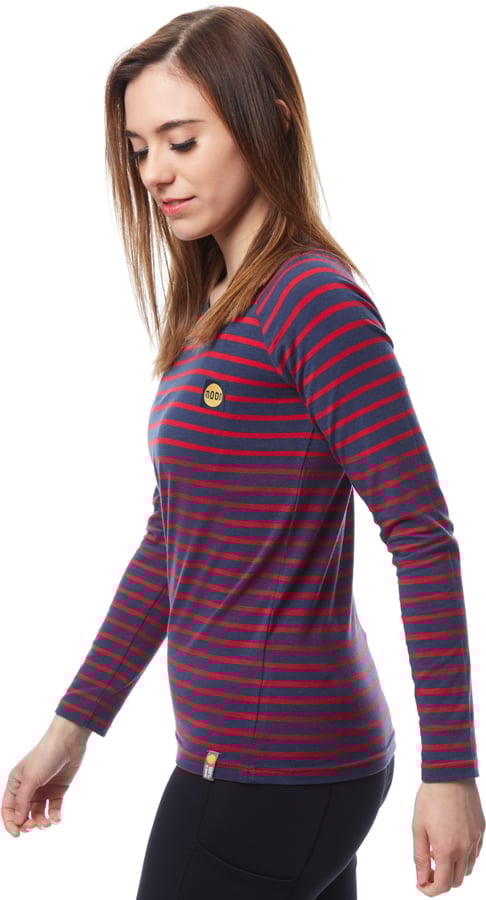 Moon Striped Bamboo Women's Long Sleeve Climbing Tee