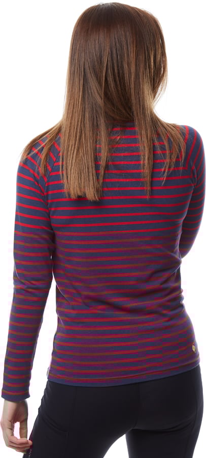 Moon Striped Bamboo Women's Long Sleeve Climbing Tee