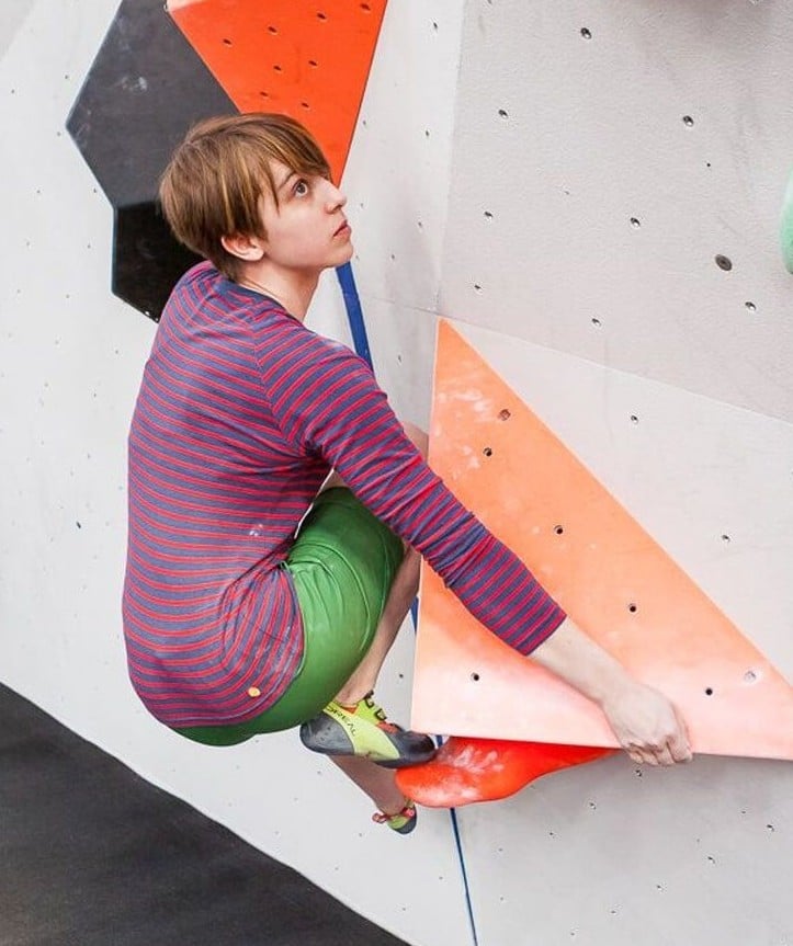 Moon Striped Bamboo Women's Long Sleeve Climbing Tee