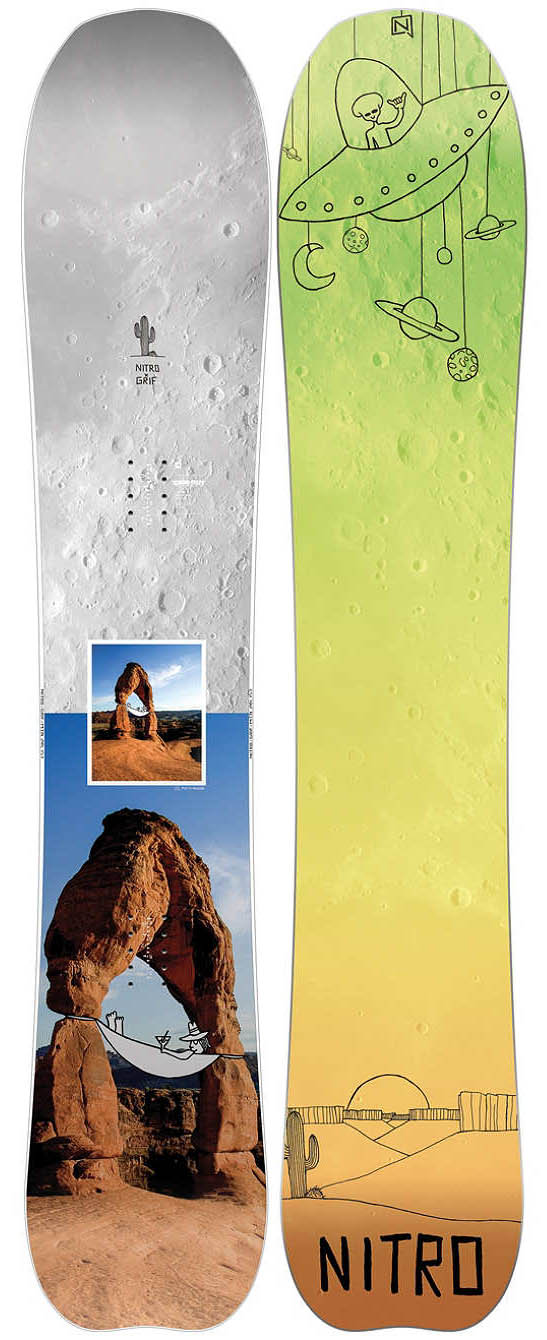 Nitro Mountain X Grif Snowboards 2020 | Absolute-Snow