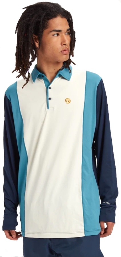 Burton Retro Midweight Polo Winter Base Layer Top