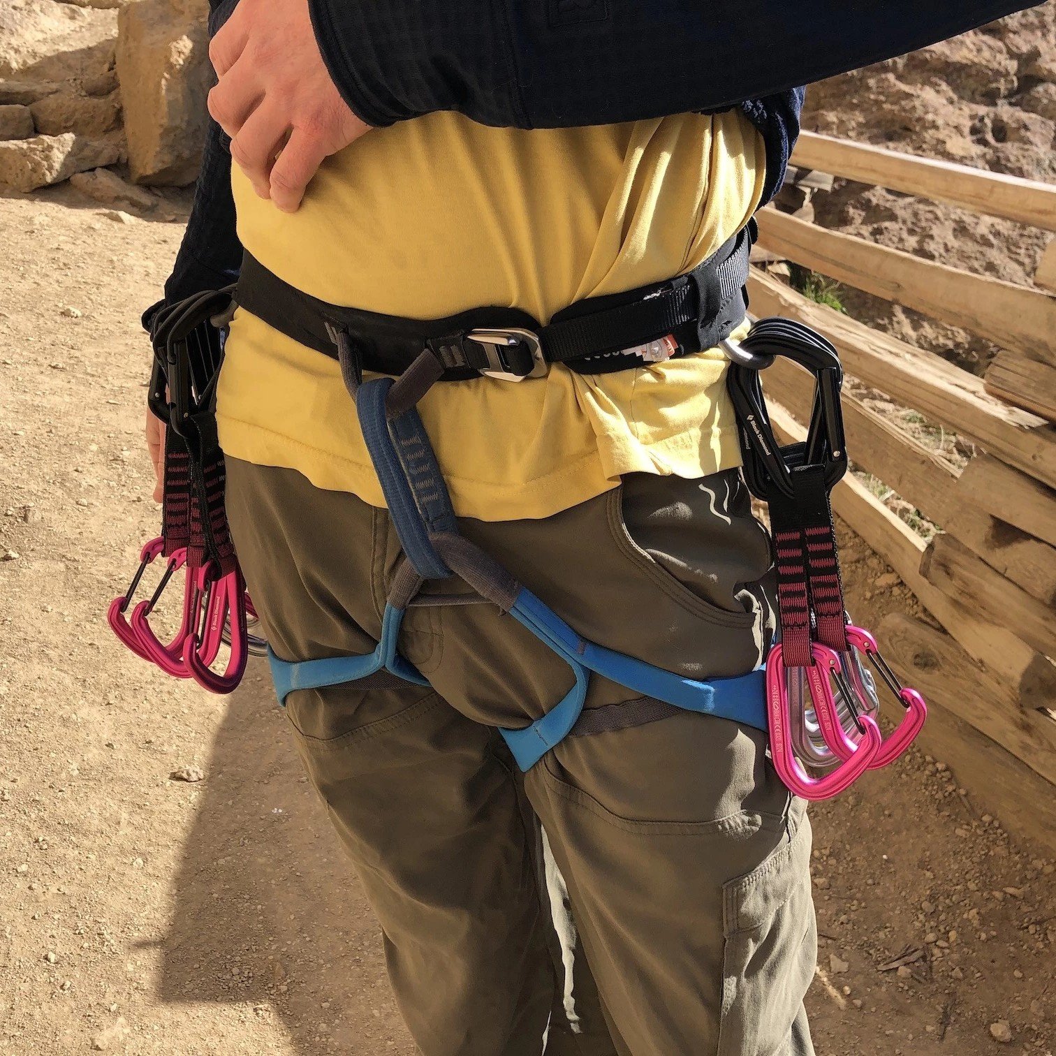 Black Diamond HotForge Hybrid 12cm Climbing Quickdraw Set