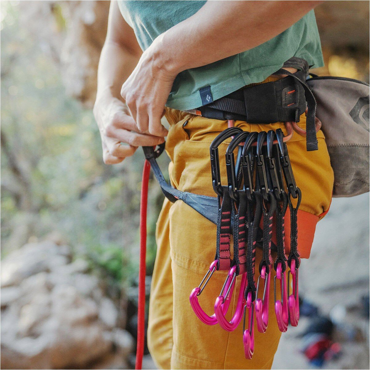 Black Diamond HotForge Hybrid 12cm Climbing Quickdraw Set