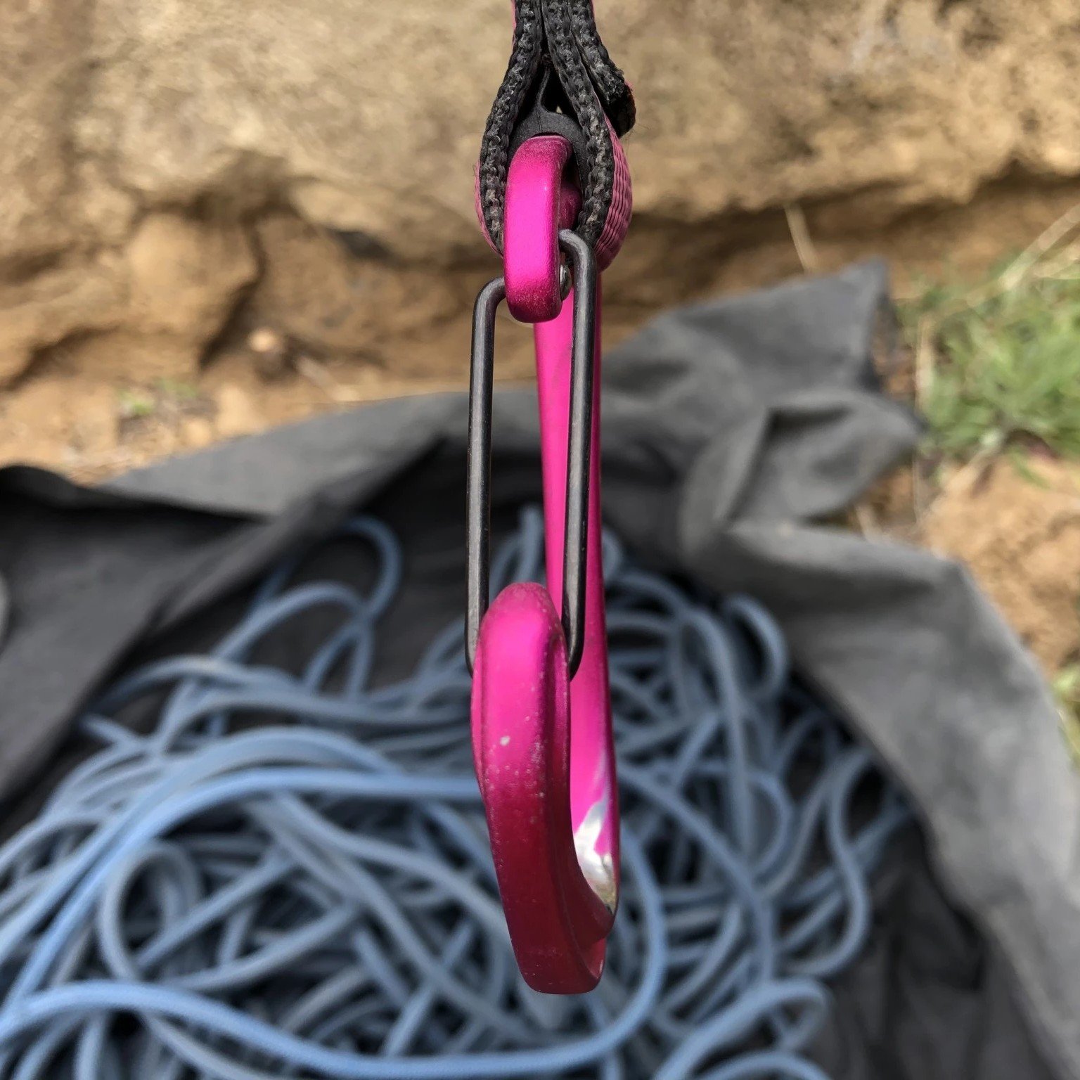 Black Diamond HotForge Hybrid 12cm Climbing Quickdraw Set