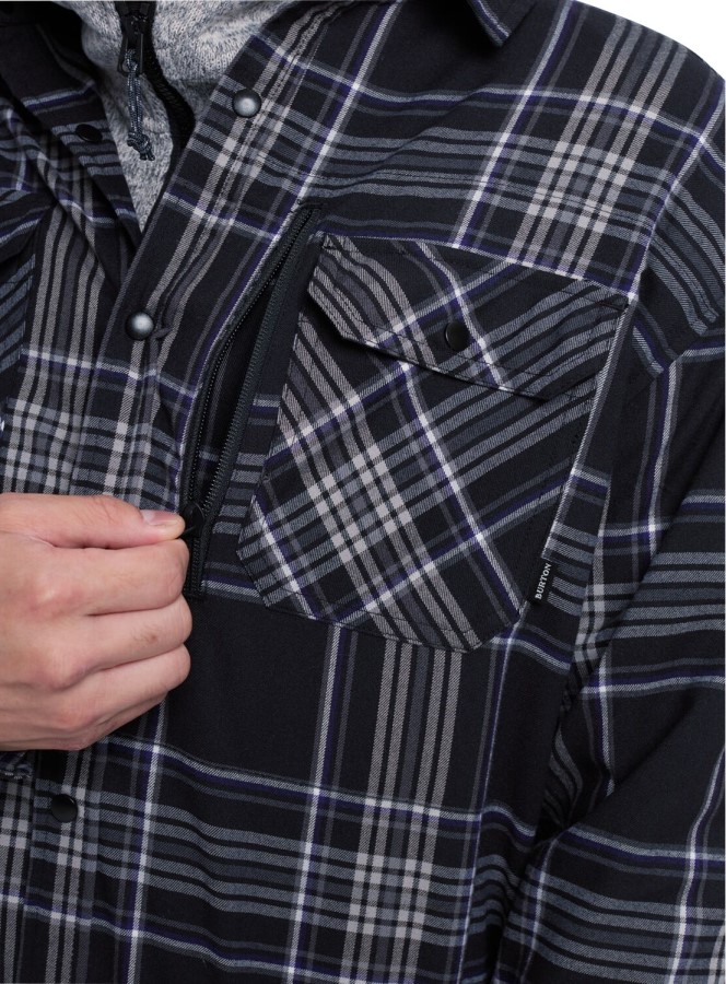 Burton Brighton Performance Flannel Long Sleeve Shirt