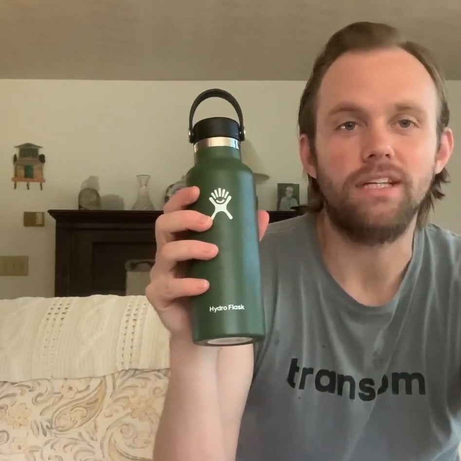 Hydro Flask 18oz Standard Mouth with Flex Cap Water Bottle