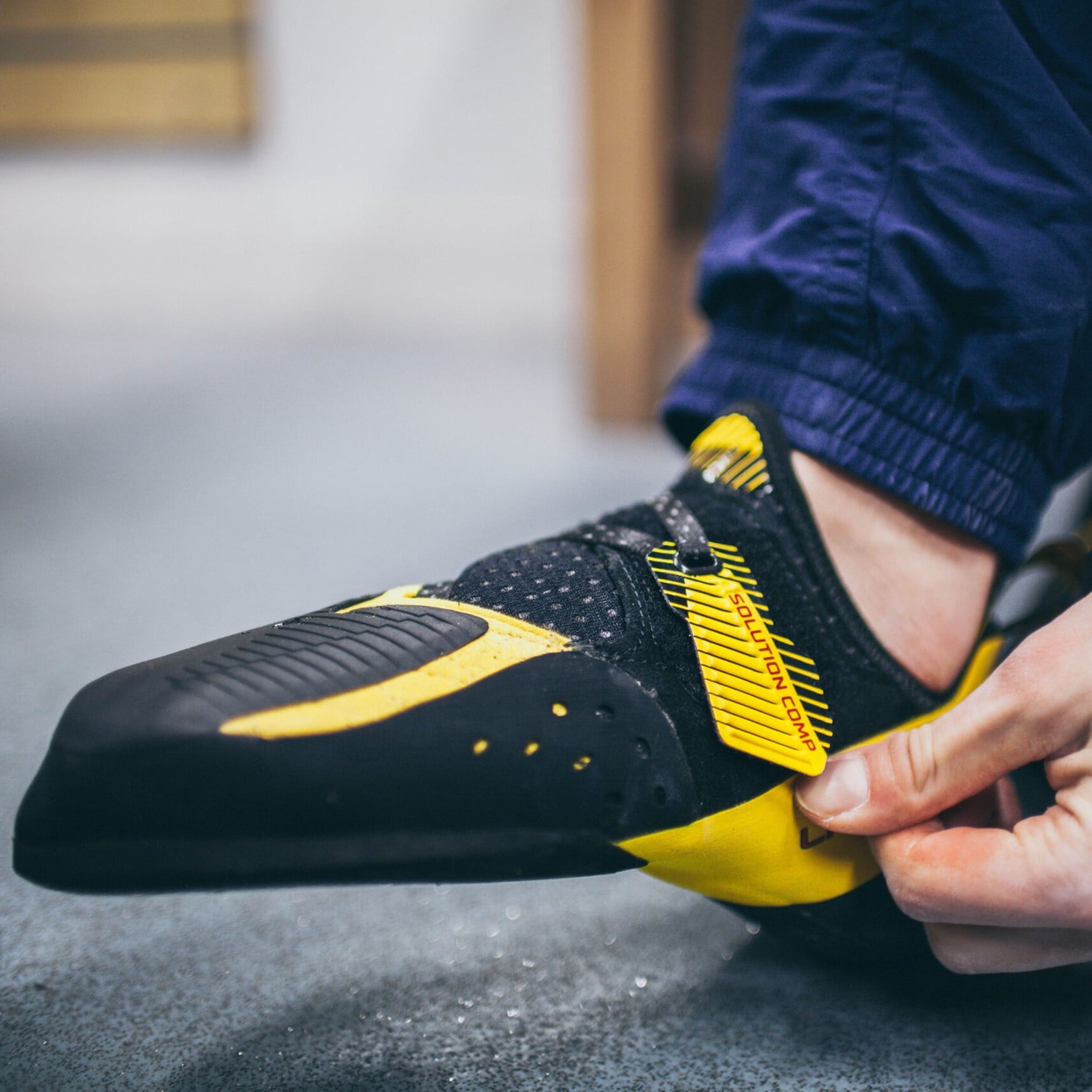 La Sportiva Solution Comp Rock Climbing Shoe