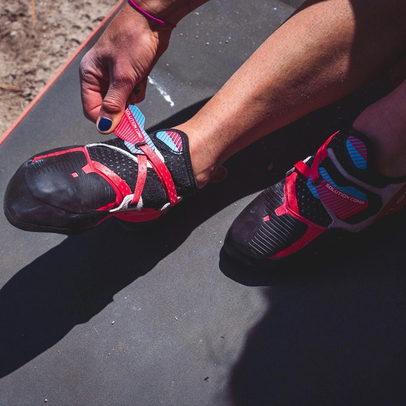 La Sportiva Women's Solution Comp Rock Climbing Shoe