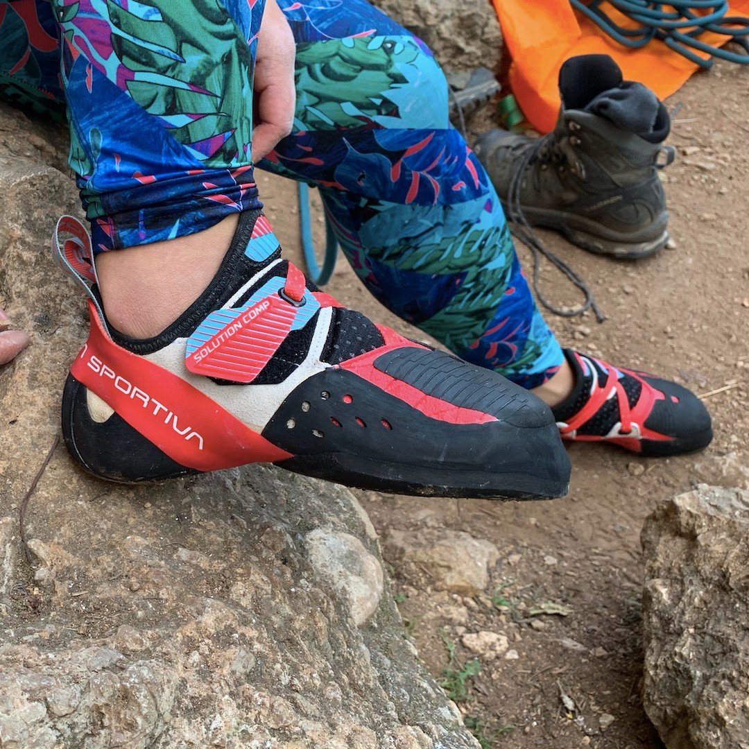 La Sportiva Women's Solution Comp Rock Climbing Shoe