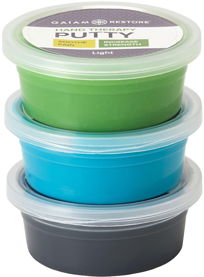 Gaiam Restore Hand Therapy Putty Set