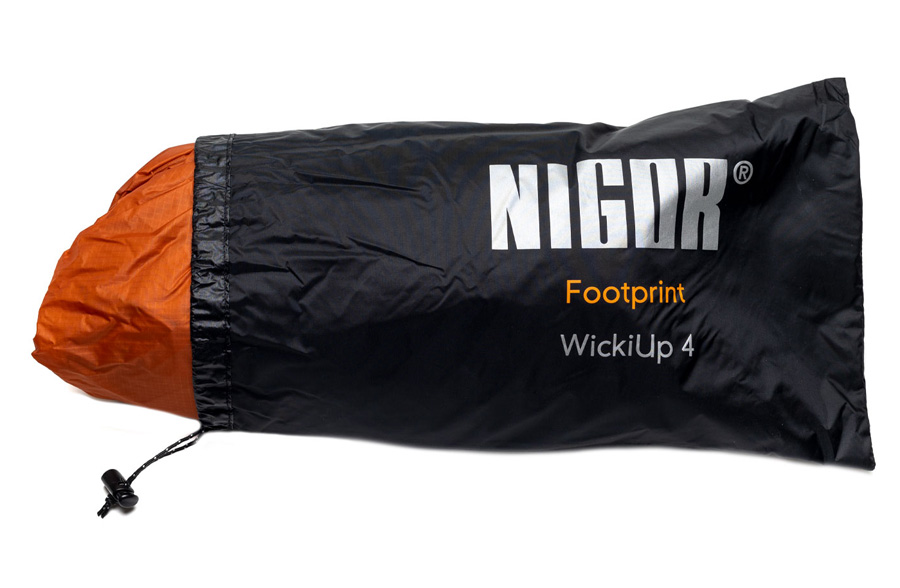 Nigor WickiUp 4 Footprint Lightweight Tent Groundsheet