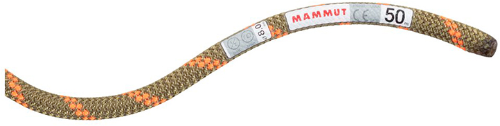 Mammut 8mm Alpine Dry Rope Rock Climbing Rope