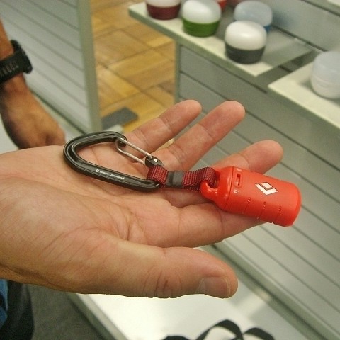 Black Diamond Ion Carabiner Keychain Light