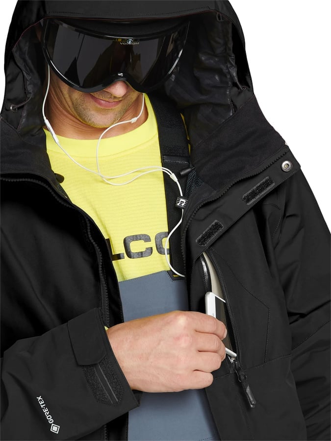 スノーボード Volcom Gore Tex Snowboard Jacket L size Volcom L Gore-tex Snowboard Jacket, Men's Small Resin Gold