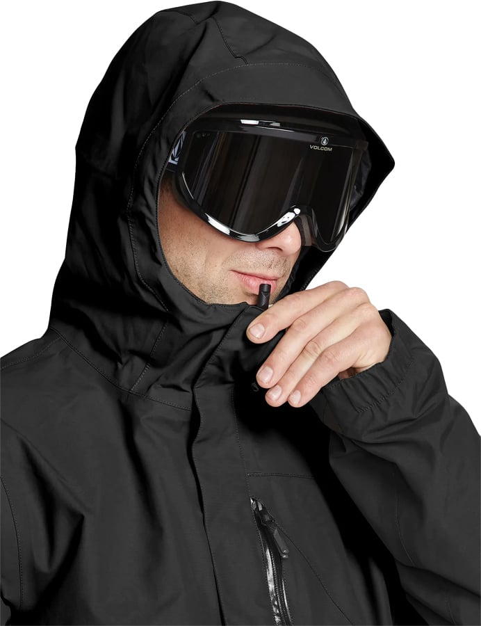 VOLCOM L GORE-TEX Snow Jacket 新品未使用 Volcom- L Gore-Tex Jacket, Black, - Sessions Ride Co.