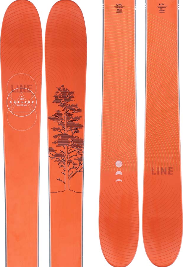 LINE Outline Skis 2021