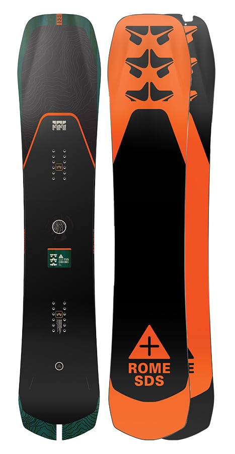 Rome Ravine Select Snowboards 2023 | Absolute-Snow