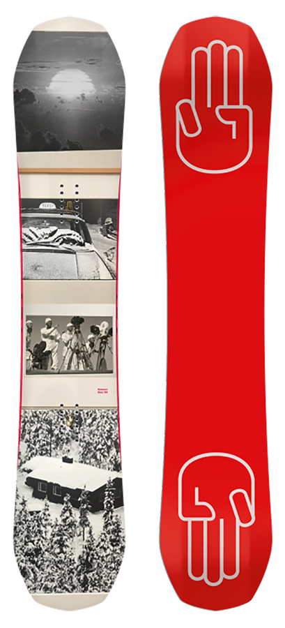 Bataleon Boss Hybrid 3BT Camber Snowboard